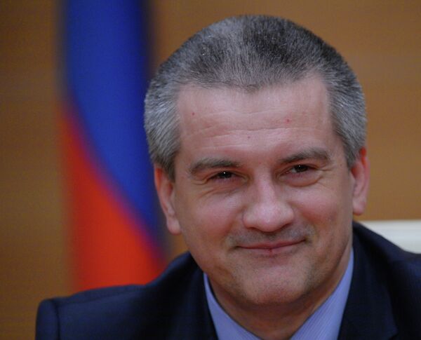 Премьер-министр Республики Крым Сергей Аксенов