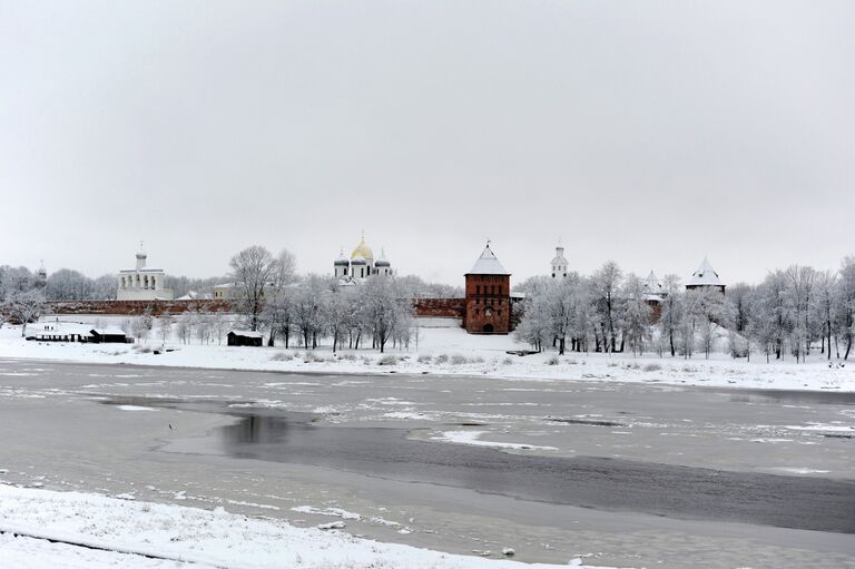 Зима в Великом Новгороде