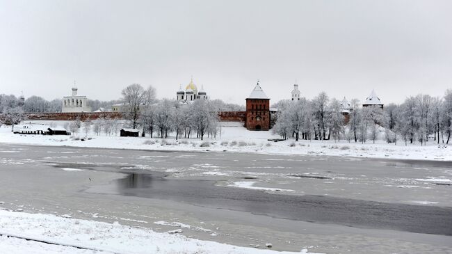 Зима в Великом Новгороде