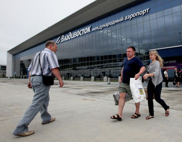 Терминал аэропорта Владивостока