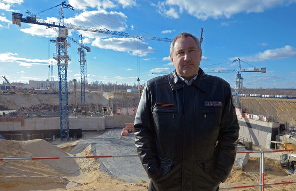 Рогозин посетил строящийся космодром Восточный