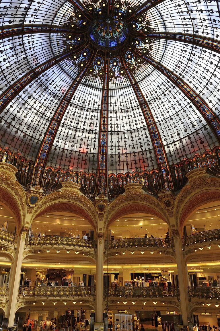 Galeries Lafayette (внутри)