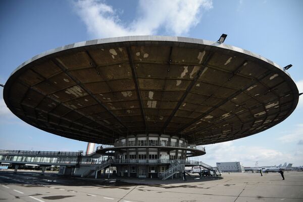 Подготовка к сносу терминала B московского аэропорта Шереметьево