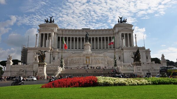 Монумент в честь Витторио Эмануэле II в Риме