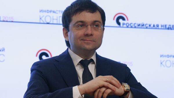 Заместитель министра строительства и жилищно-коммунального хозяйства России Андрей Чибис