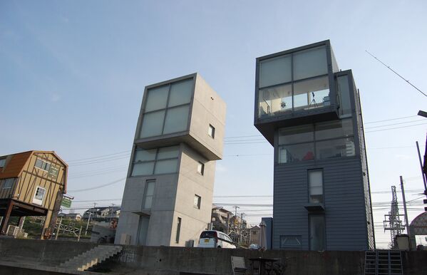 Дом 4х4, спроектированный Андо в 2003 году и построенный в пригороде Токио.