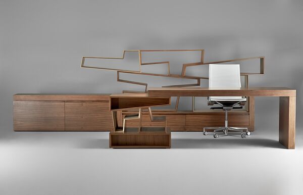 Кабинет руководителя: 8 уникальных мебельных коллекций от архитекторов