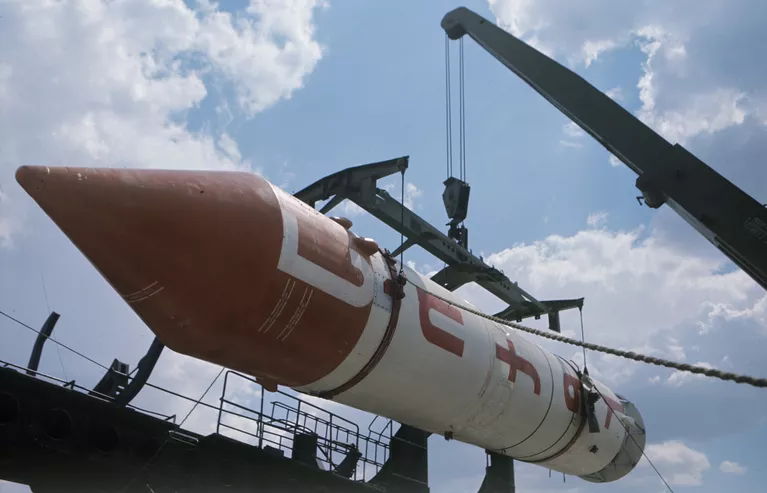 Спутник Интеркосмос-7 на старте Спутник Интеркосмос-7 на старте