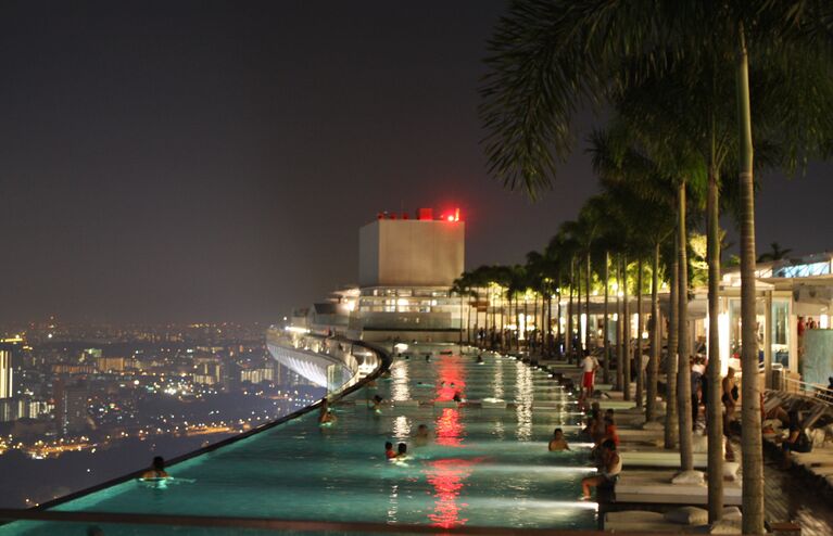 Бассейн Marina Bay Sands