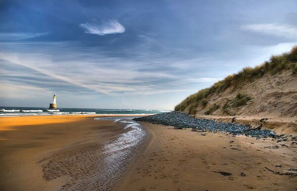 Маяк Rattray Head Lighthouse Маяк Rattray Head Lighthouse