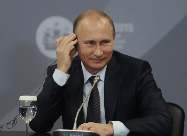 Рабочая встреча президента РФ В.Путина с руководителями крупнейших иностранных компаний и деловых ассоциаций