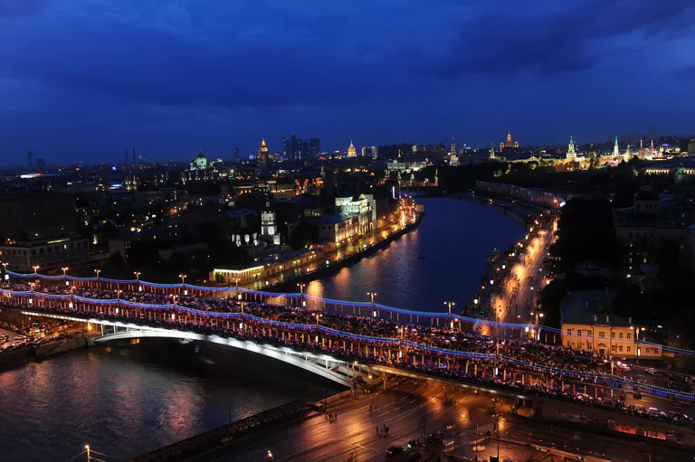 Вид на Большой Устьинский мост Вид на Большой Устьинский мост