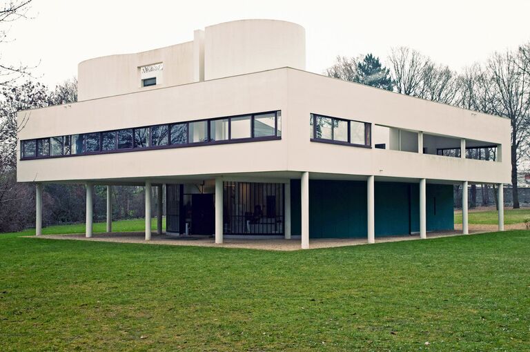 La Villa Savoye Ле Корбюзье