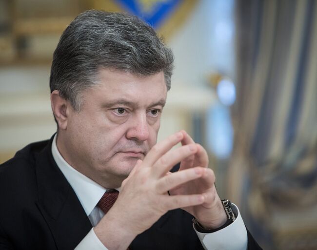 Президент Украины Петр Порошенко