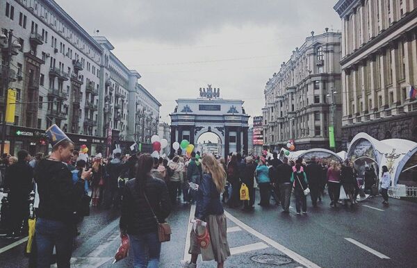 Копия триумфальной арки в Москве Копия триумфальной арки в Москве