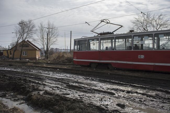 Весенняя распутица в Омске