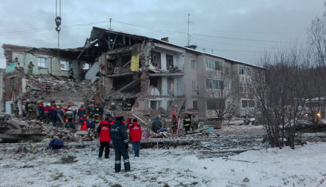 Взрыв газа в доме в Хабаровском крае