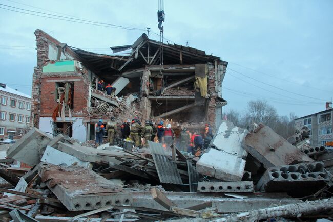 Взрыв газа в жилом доме в Хабаровском крае