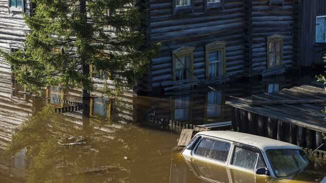 Паводок в Омской области