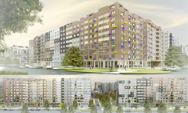 В микрорайоне Ильинское-Усово будут применены монолитные дома и энергоэффективные дома ультрасовременного ДСК Град, построенного в партнерстве с РОСНАНО