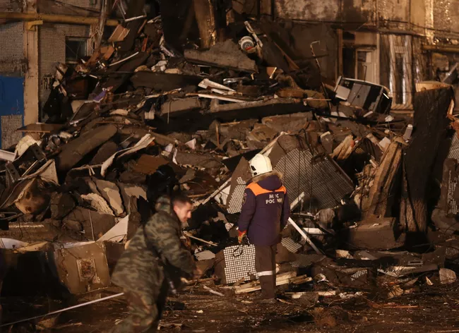 Взрыв бытового газа в многоэтажном доме в Волгограде