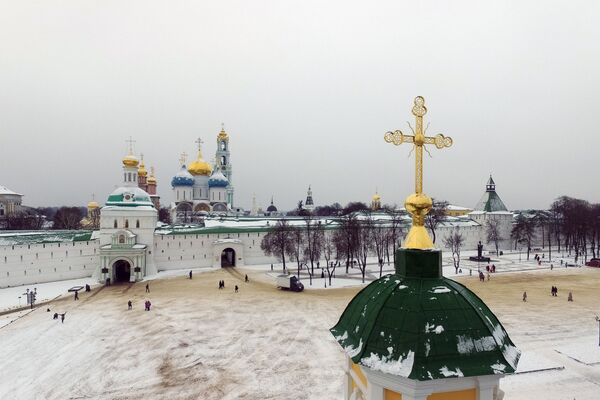 Троице-Сергиева лавра в Сергиевом Посаде Троице-Сергиева лавра в Сергиевом Посаде