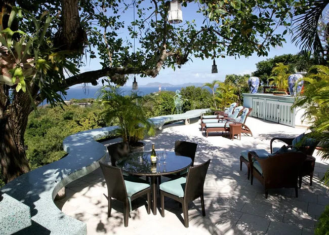 Особняк на карибском острове Mustique
