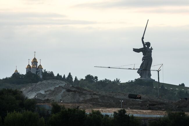 Строительство стадиона в Волгограде к ЧМ-2018