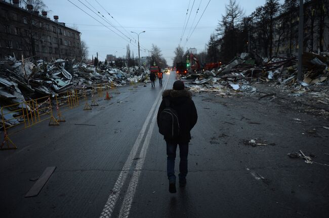 В Москве продолжается снос незаконных построек