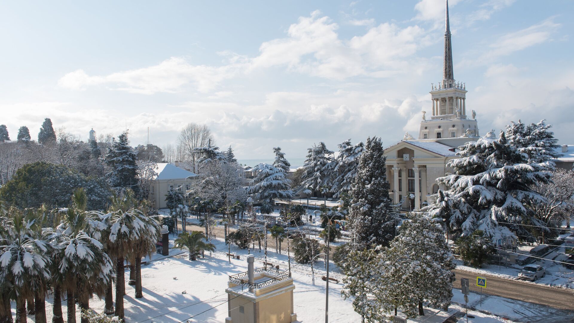 Зима в Сочи - РИА Новости, 1920, 13.12.2021