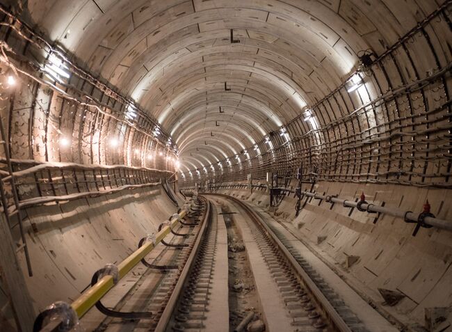 Тоннель Московского метрополитена