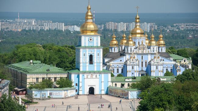 Михайловский собор в Киеве. Архивное фото