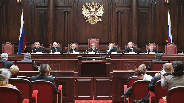 Состоялось первое заседание Конституционного суда в Санкт-Петербурге