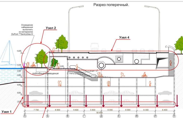 Какой может стать набережная ММДЦ Москва-Сити к 2019 году