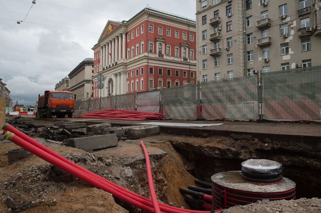 Реконструкция Тверской улицы в Москве