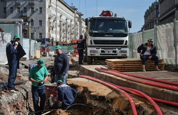 Масштабная реконструкция Тверской улицы в Москве