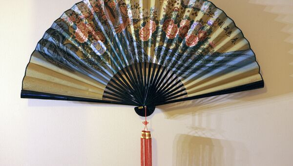 Выставка Китайские веера и зонтики Ханчжоу