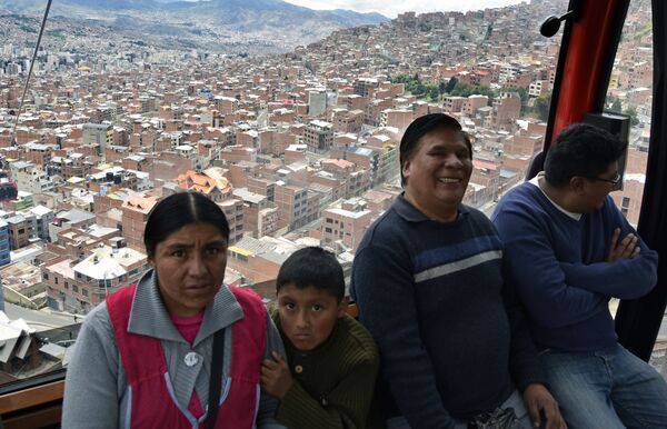 Город  Эль-Альто в Боливии