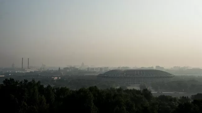 Смог в Москве