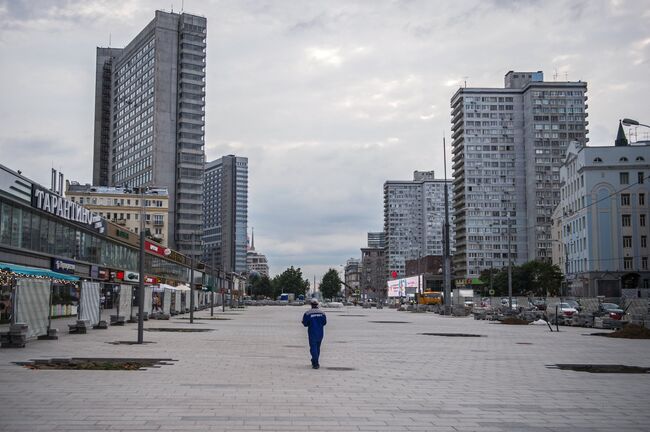 Благоустройство Нового Арбата