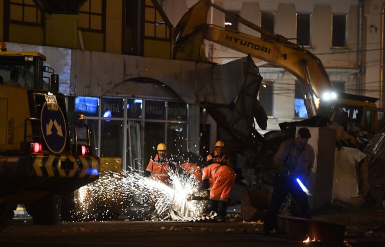 Продолжается снос объектов самостроя в Москве