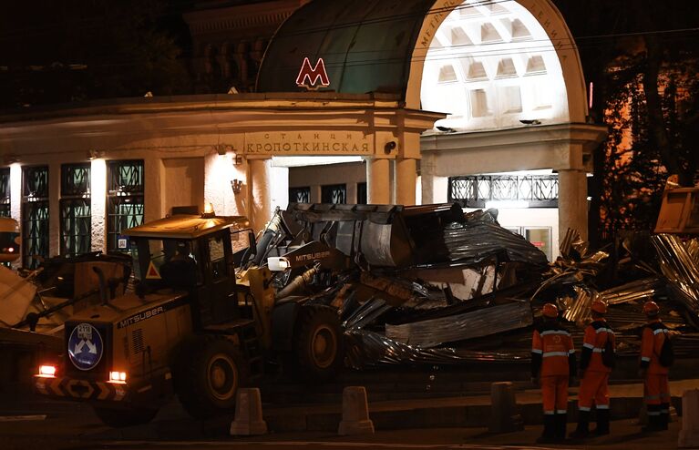 Продолжается снос объектов самостроя в Москве