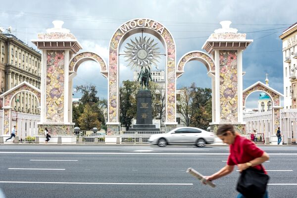 Проект арочных ансамблей в ЦАО Москвы