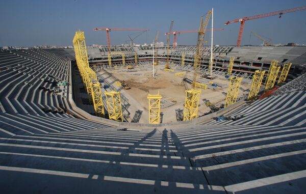 Строительство Стадиона Калининград