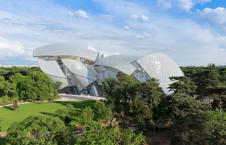 Музей Louis Vuitton во Франции Музей Louis Vuitton во Франции