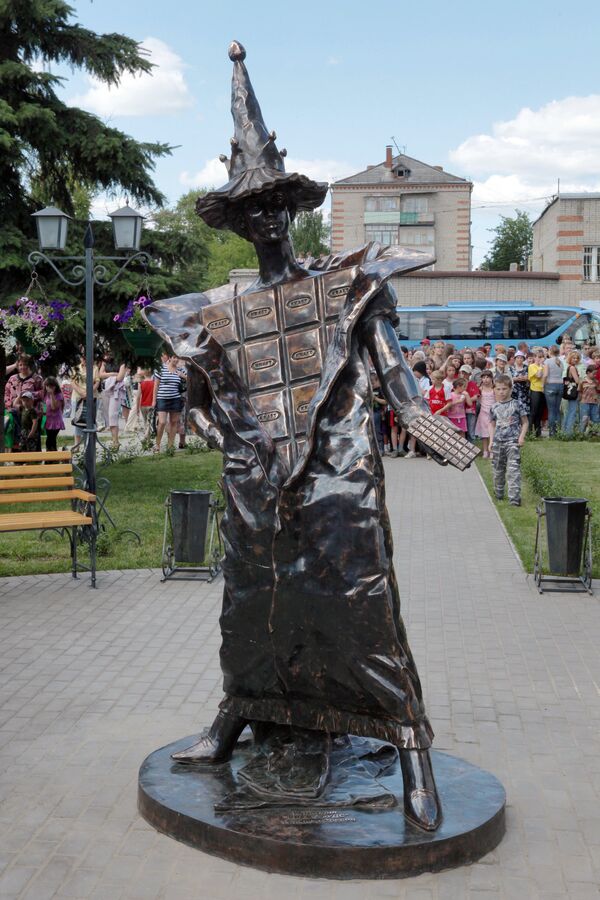 Памятник шоколаду открыт во Владимирской области