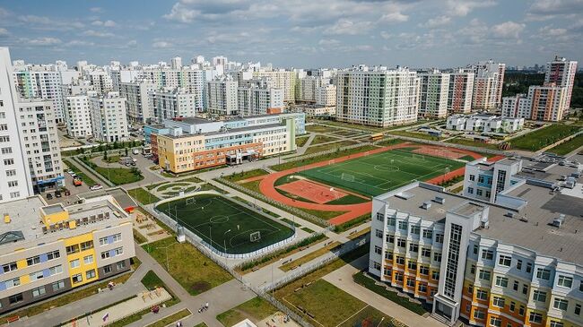 Панорама района Академический