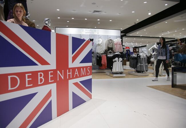 Открытие первого в России британского универмага Debenhams