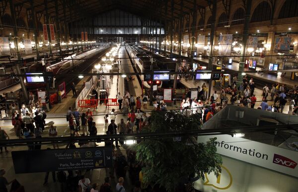 Вокзал Gare du Nord, Париж, Франция