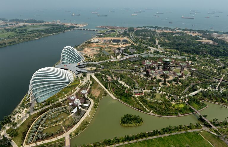 Gardens by the Bay, Сингапур.